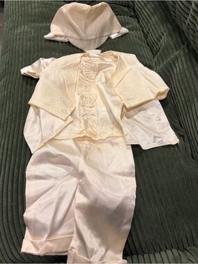 Cream Infant/Toddler Dressy Costume Set with Hat